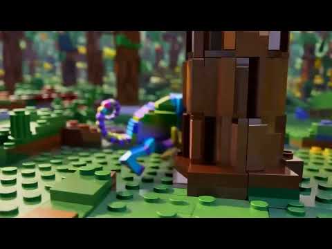 Lego Jungle Chameleon AI Video